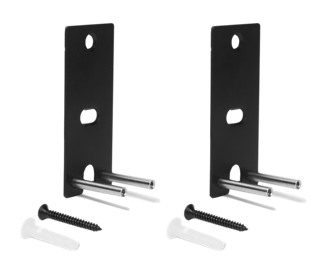 Bose® Lifestyle® Omnijewel Satellite Wall Bracket Pair Black