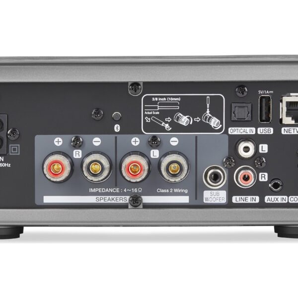 Second image of Denon HEOS Amp HS2 Wireless Stereo Amplifier with Wi-Fi® and Bluetooth®